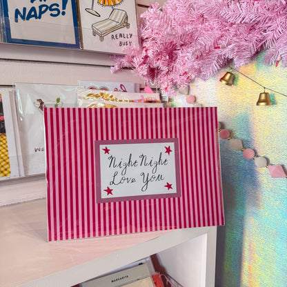 Night Night Wall Art Print