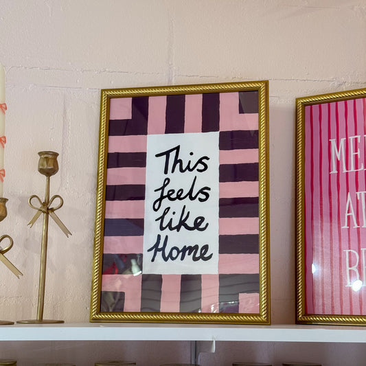 This Feels Like Home Wall Art Print