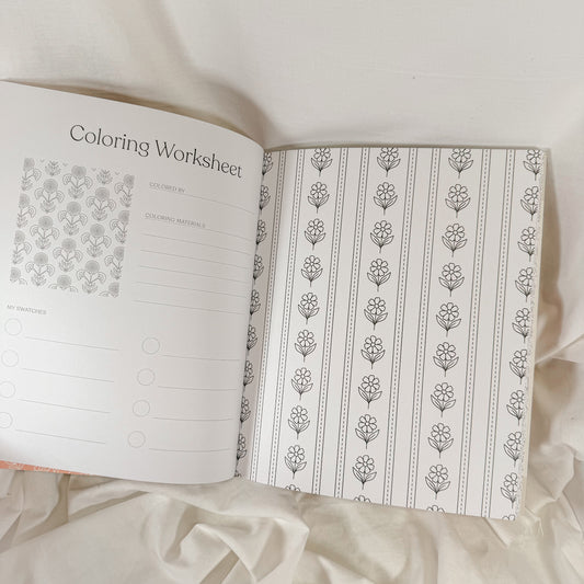 Wallflowers Coloring Book