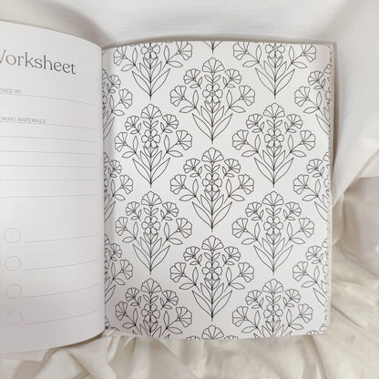 Wallflowers Coloring Book