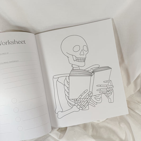 Sweet & Spooky Coloring Book