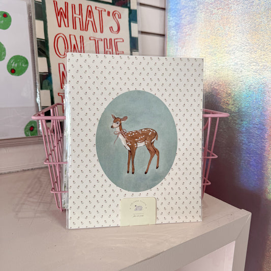 Cottage Deer Wall Art Print