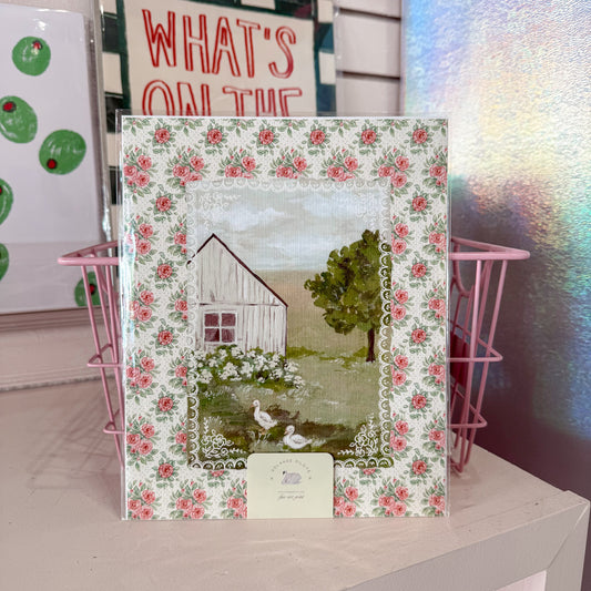 Countryside Cottage Wall Art Print