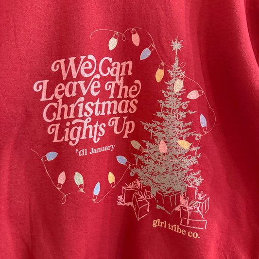 Christmas Lights Crewneck Sweatshirt