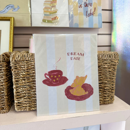 Cafe Dream Wall Art Print