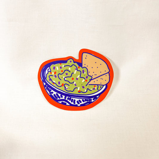 Chips and Guac Vinyl Sticker