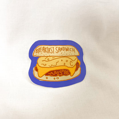 Breakfast Sandwich Vinyl Sticker