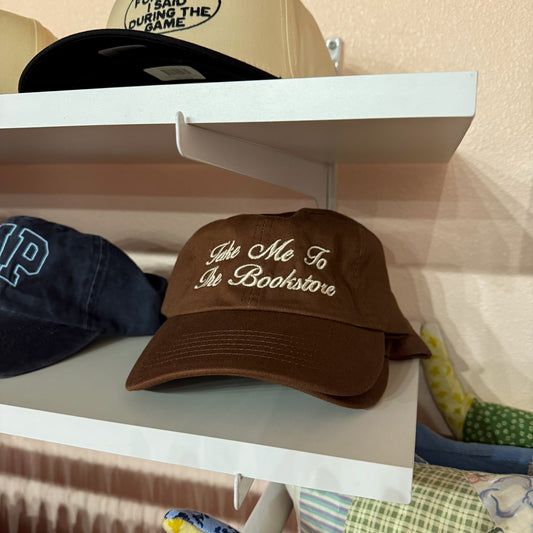 Take Me To The Bookstore Baseball Cap