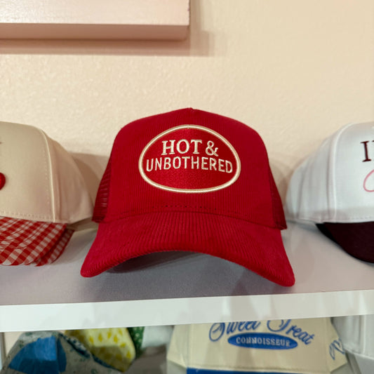 Hot And Unbothered Trucker Hat