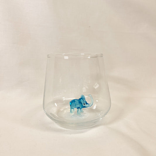 Elephant Glass Cup