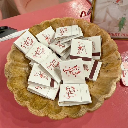 Greetings From Gasp Holiday Matchbox