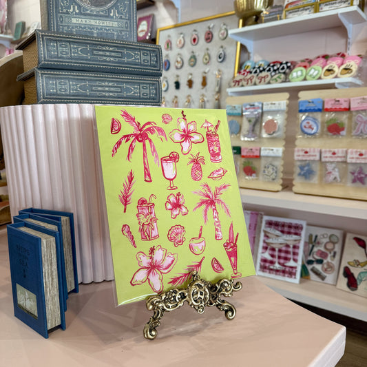 Tiki Time Wall Art Print