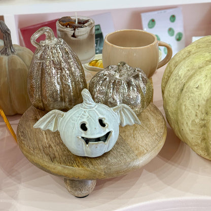 Mercury Glass Pumpkin