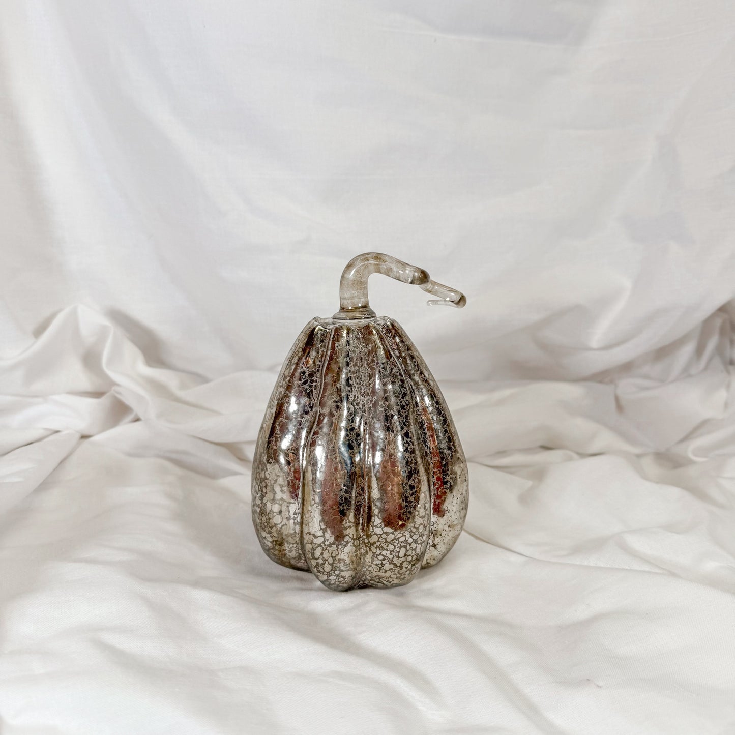 Mercury Glass Pumpkin