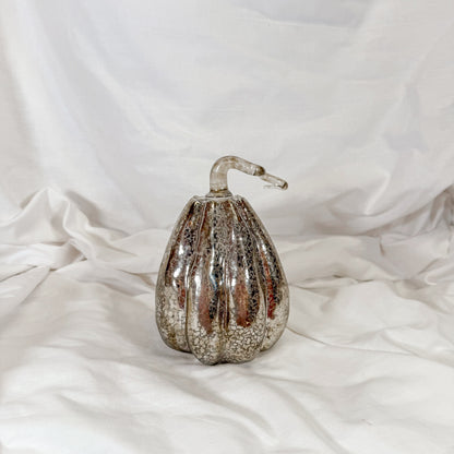 Mercury Glass Pumpkin