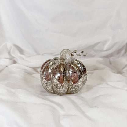 Mercury Glass Pumpkin