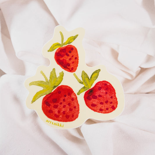 Strawberries Sticker
