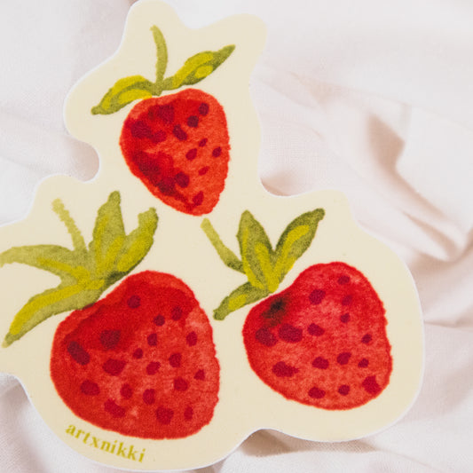 Strawberries Sticker