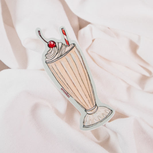 Milkshake Vinyl Sticker