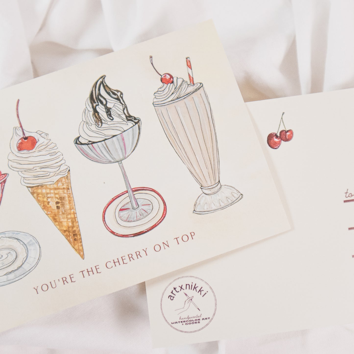 Cherry On Top Postcard
