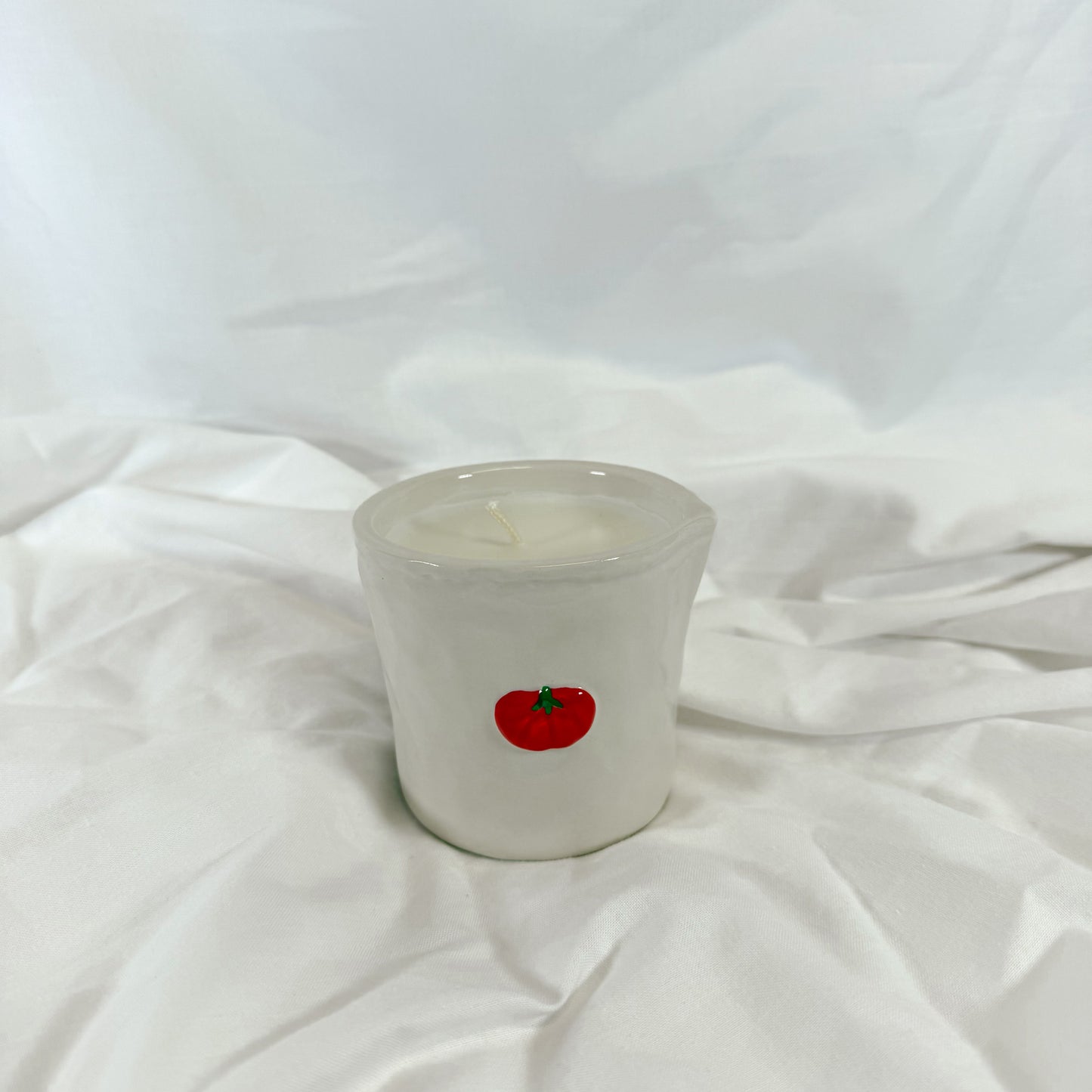 Tomato Ceramic Candle