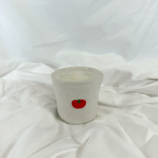 Tomato Ceramic Candle