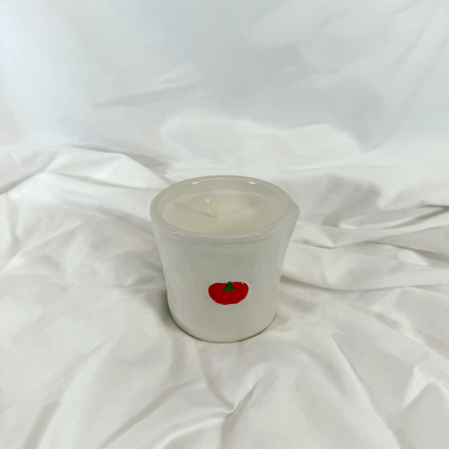 Tomato Ceramic Candle