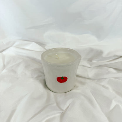 Tomato Ceramic Candle