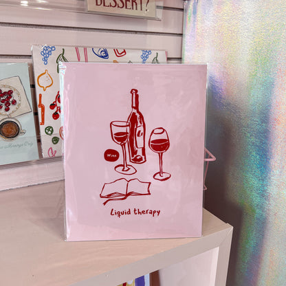 Liquid Therapy Wall Art Print