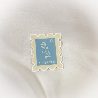 Winter Park Stamp Vinyl Sticker