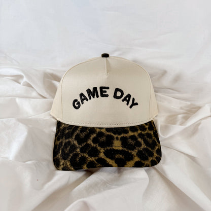 Leopard Game Day Trucker Hat