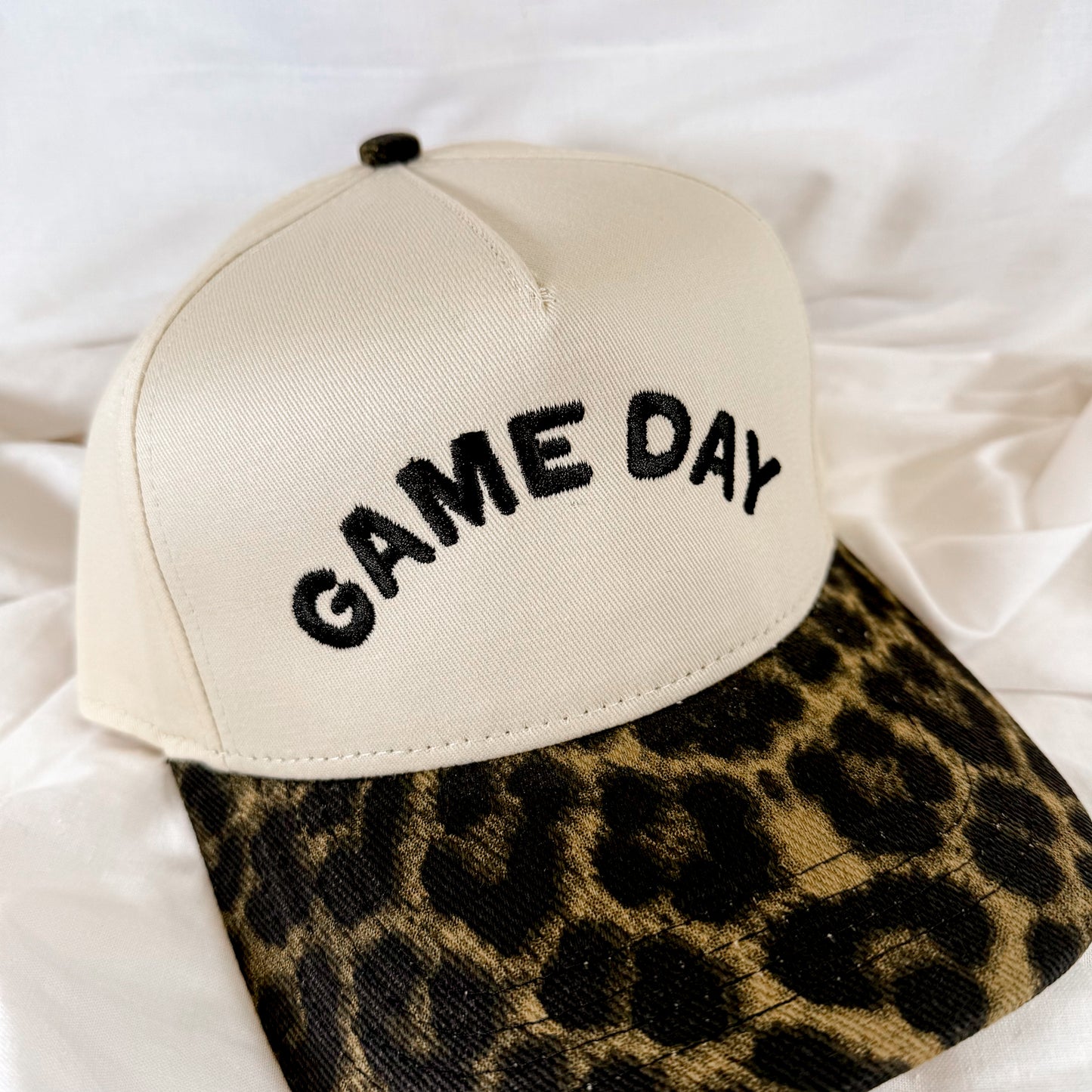 Leopard Game Day Trucker Hat