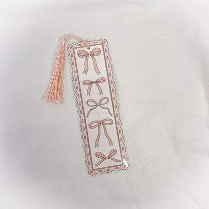 Bow Tassel Bookmark