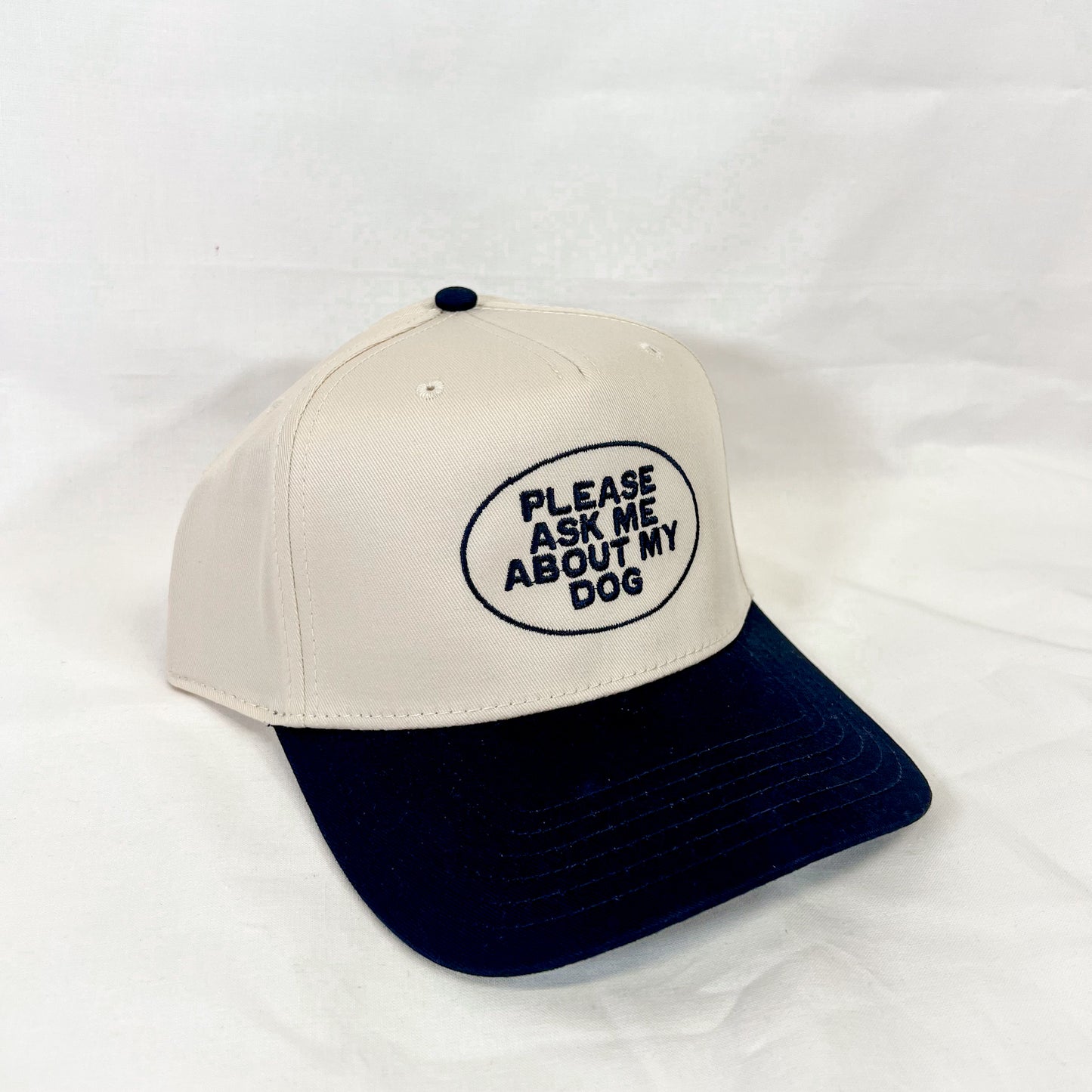 Please Ask About My Dog Trucker Hat