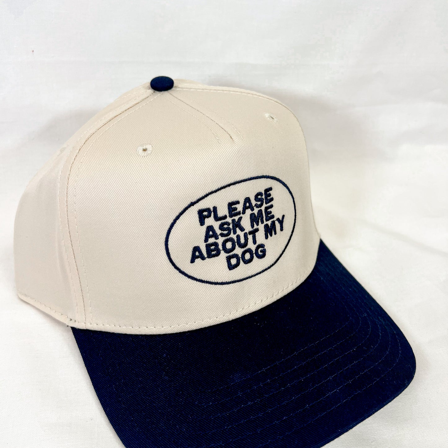 Please Ask About My Dog Trucker Hat