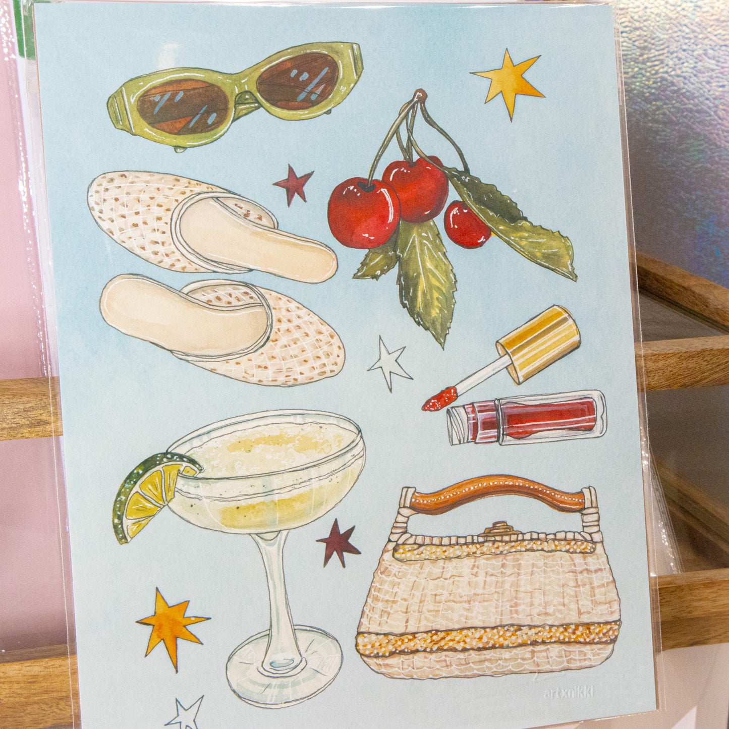 It Girl Wall Art Print