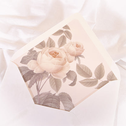 Pink Rose Letter Writing Set
