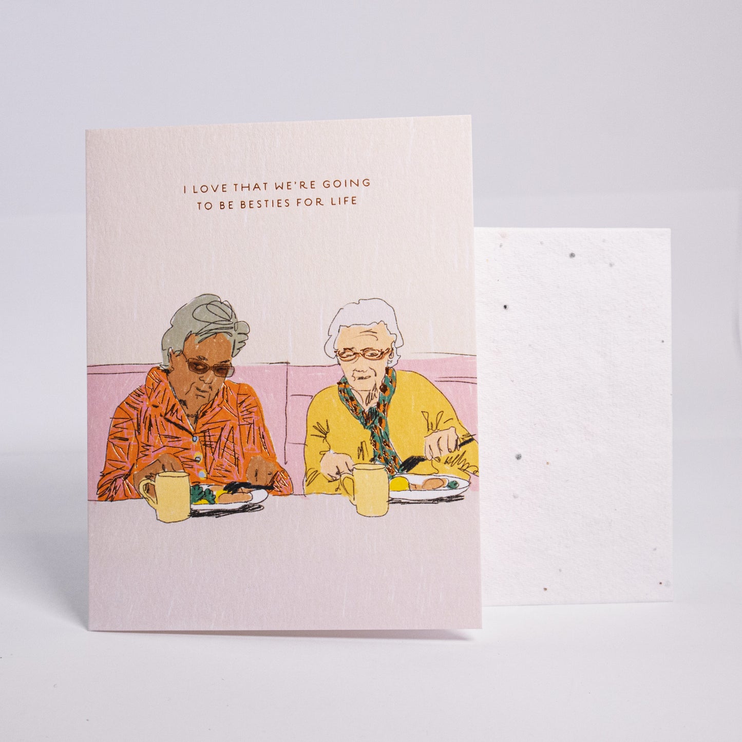 Besties For Life Greeting Card