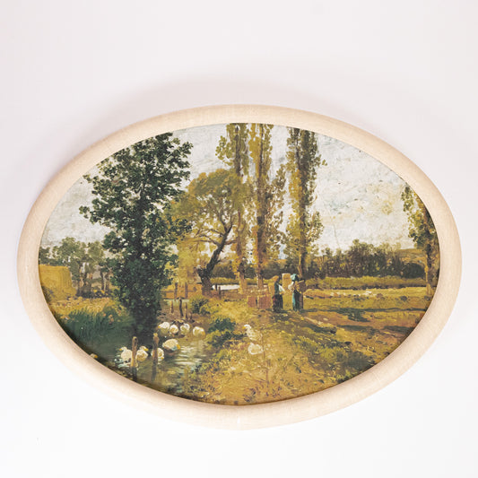 Duck Pond Framed Wall Art