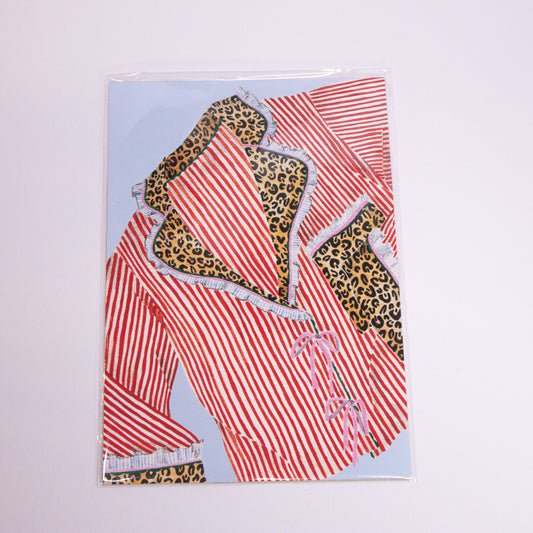 Striped Pajamas Wall Art Print