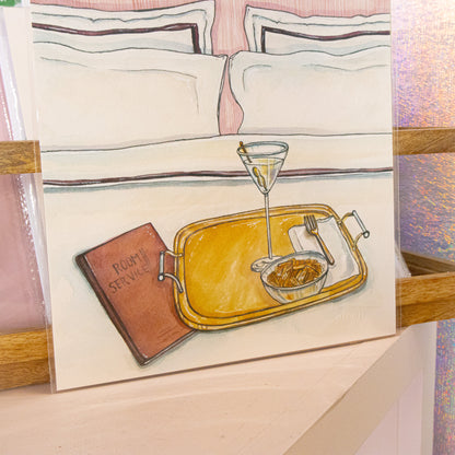 Room Service Wall Art Print