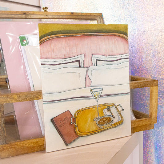 Room Service Wall Art Print