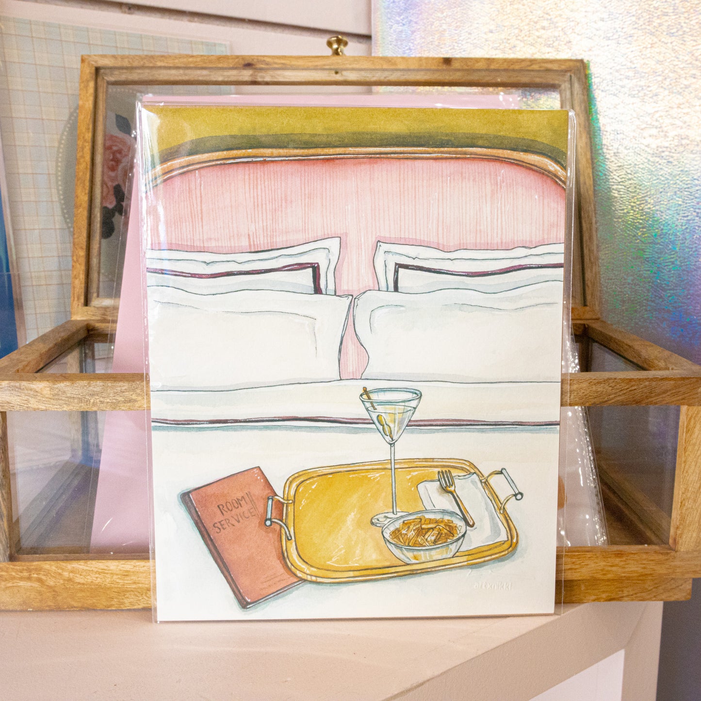 Room Service Wall Art Print