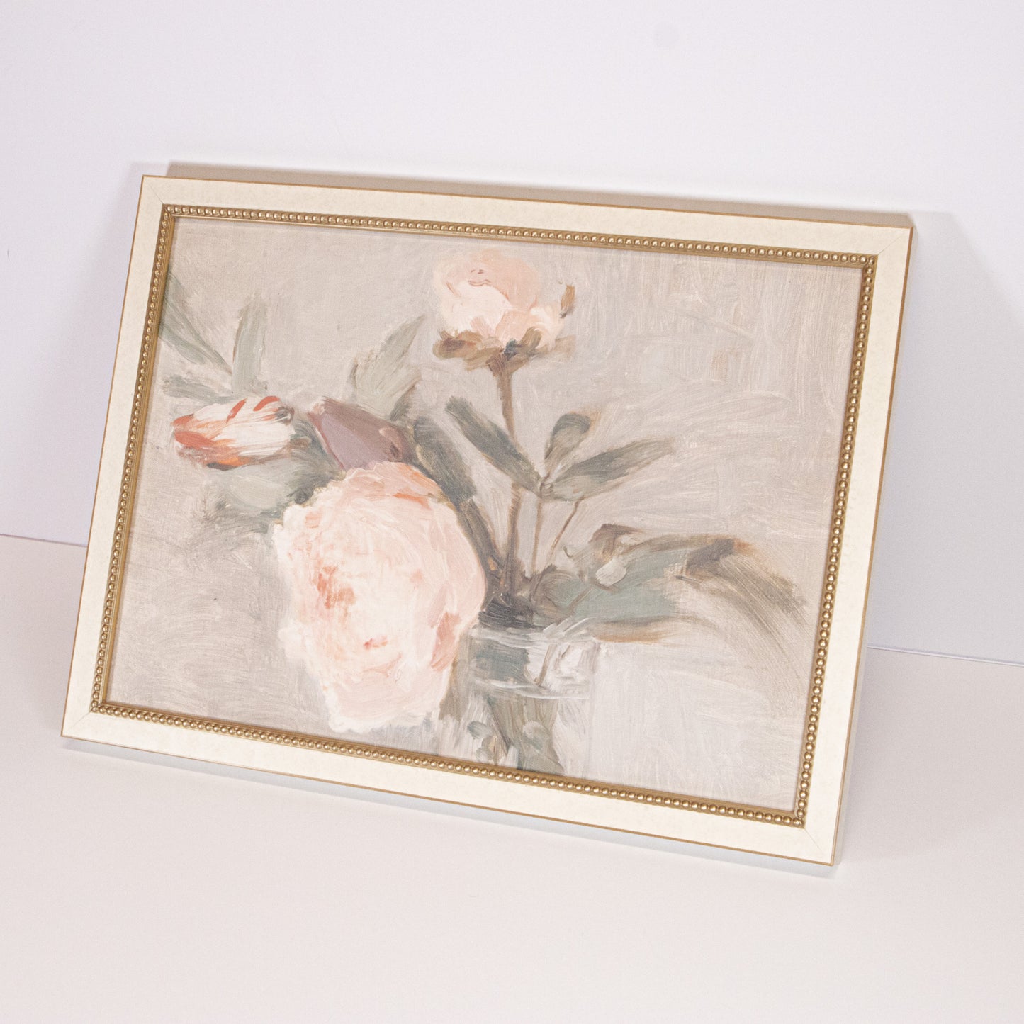 Light Pink Roses Framed Wall Art