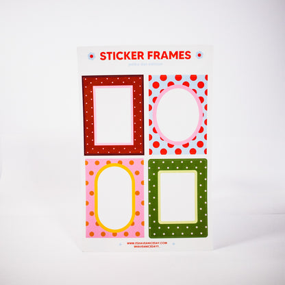 Polaroid Frame Sticker Sheet