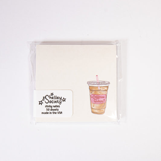 Caffeine Queen Sticky Notes