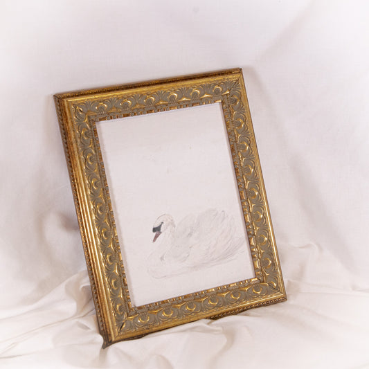 White Swan Framed Wall Art