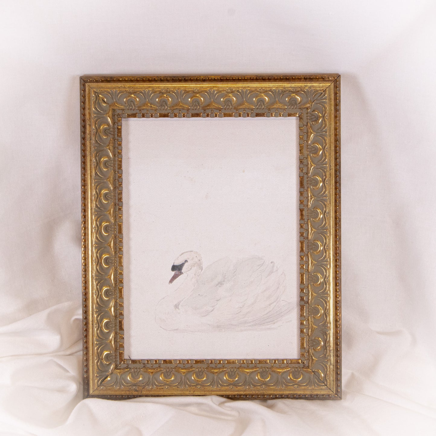 White Swan Framed Wall Art