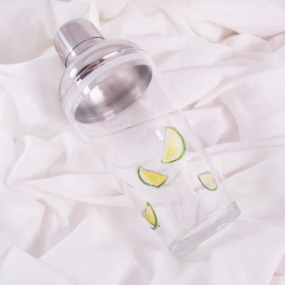 Lime Glass Cocktail Shaker