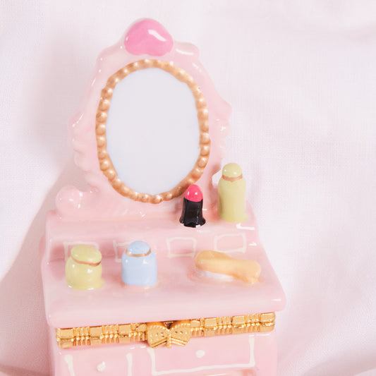 Pink Dresser Trinket Box